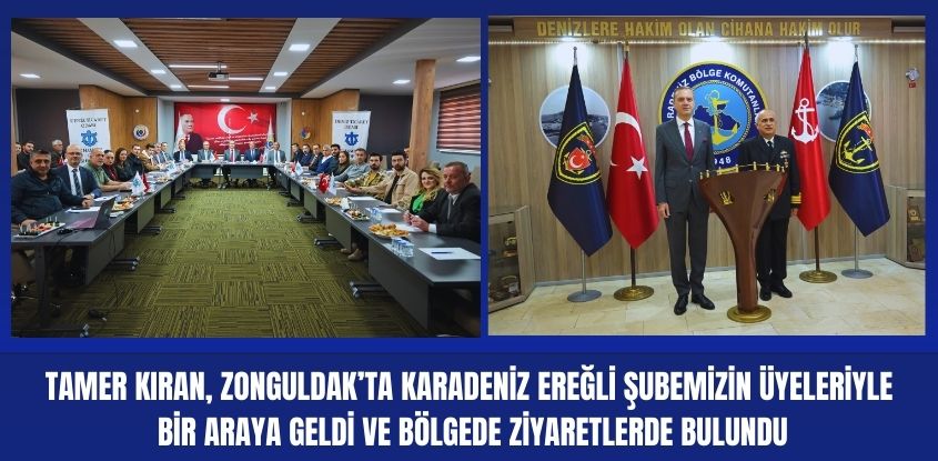 Odamız Yönetimi, Karadeniz Ereğli Şubesi Üyeleriyle Bir Araya Geldi, Ziyaretler Gerçekleştirdi